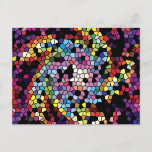 Mosaik Postkarte
