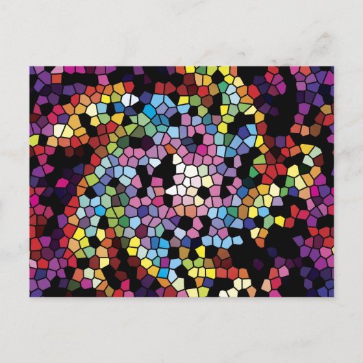 Mosaik Postkarte (Vorderseite)