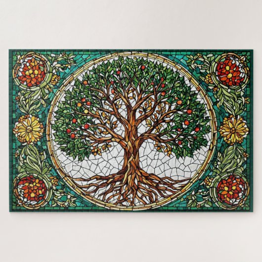 Mosaik-Puzzle 'Baum des Lebens' Puzzle (Horizontal)
