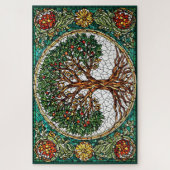 Mosaik-Puzzle 'Baum des Lebens' Puzzle (Vertikal)
