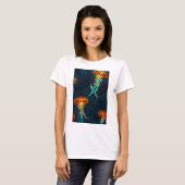 Mosaik-Quallen T-Shirt (Vorne ganz)