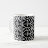 Mosaik-Quertapete Kaffeetasse (Vorderseite Links)