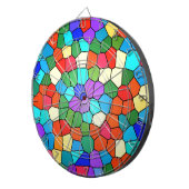 Mosaik Rainbow Dartscheibe (Vorderseite rechts)