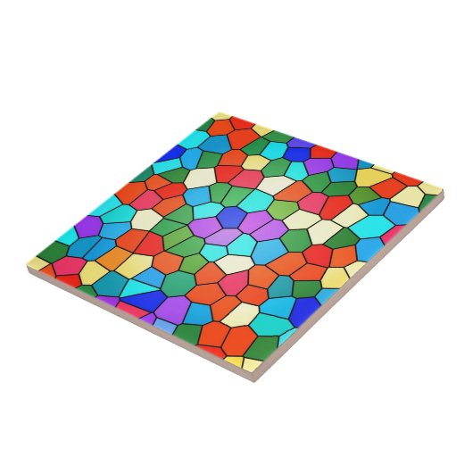 Mosaik Rainbow Fliese (Seite)