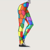 Mosaik Rainbow-Leggings Leggings (Rechts)