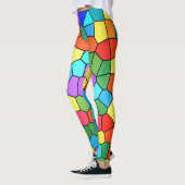 Mosaik Rainbow-Leggings Leggings (Links)