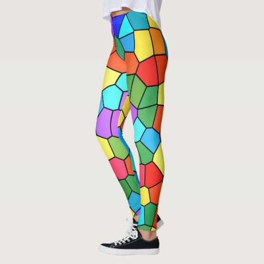 Mosaik Rainbow-Leggings Leggings (Links)