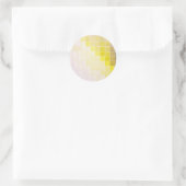 Mosaik Runder Aufkleber (Tasche)