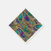 Mosaik Serviette (Ecke)