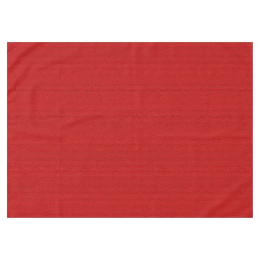 Mosaik Solid Red Textured Pattern Tischdecke (Vorderseite (Horizontal))