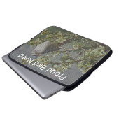 Mosaik Sparrow Avid Vogelbeobachter Proud Bird Ner Laptopschutzhülle (Vorne Knopf)