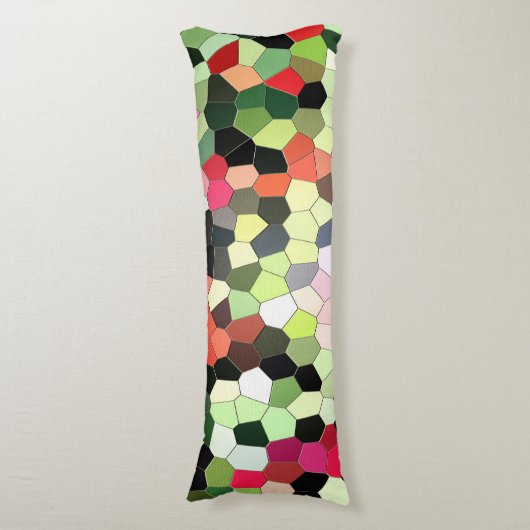 Mosaik Spaß..... Seitenschläferkissen (Vorderseite Vertikal)