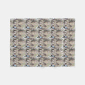 Mosaik Steinbuddhas Thunder_Cove Fleecedecke (Vorderseite (Horizontal))