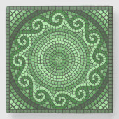 Mosaik Steinuntersetzer (Vorderseite)