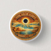 Mosaik-Stil 2027 Eclipse Button (Vorderseite)