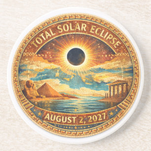 Mosaik-Stil 2027 Eclipse Getränkeuntersetzer