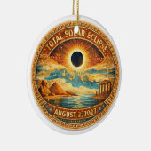 Mosaik-Stil 2027 Eclipse Keramik Ornament (Rechts)
