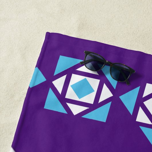 Mosaik Strandtuch (Beispiel)