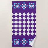 Mosaik Strandtuch (Vorderseite)