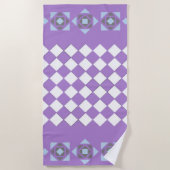 Mosaik Strandtuch (Vorderseite)