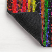 Mosaik Streifen Mousepad (Ecke)