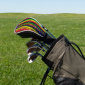 Mosaik Stripes Golf Head Cover Headcover (In SItu)
