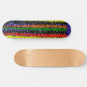 Mosaik Stripes Skateboard (Horizontal)