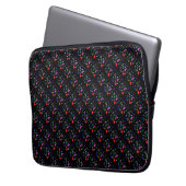 Mosaik-Stücke und Musterkunst Laptopschutzhülle (Vorderseite Links)