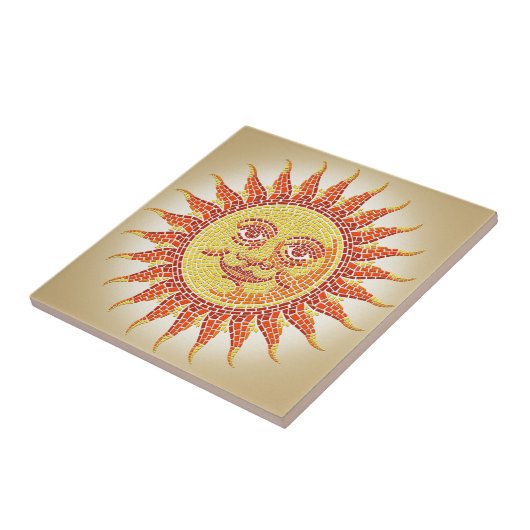 Mosaik Sun Fliese (Seite)