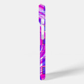 Mosaik Swirl Pink Lila iPhone Case (Rückseite / Links)