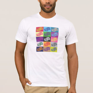 Mosaik-T-Shirt Citroen 2CV T-Shirt