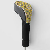 Mosaik Tile Pattern Golf Head Cover Headcover (angewinkelt)