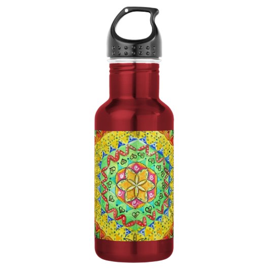 Mosaik Trinkflasche (Vorderseite)