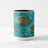 Mosaik-verstärkte Tasse der Schildkrötenindigenosi (Mittel)