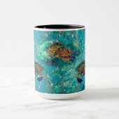 Mosaik-verstärkte Tasse der Schildkrötenindigenosi (Zentrum)