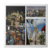 Mosaik von BANGKOK, Thailand, Asien, Fliese (Vorderseite)