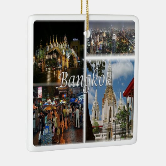 Mosaik von BANGKOK, Thailand, Asien, Keramikornament (Rechts)