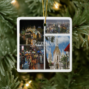 Mosaik von BANGKOK, Thailand, Asien, Keramikornament