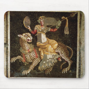 Mosaik von Dionysus eine Leopard c.180 ANZEIGE Mousepad