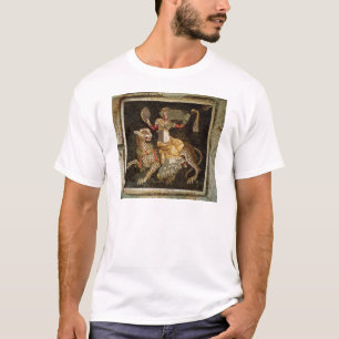 Mosaik von Dionysus eine Leopard c.180 ANZEIGE T-Shirt