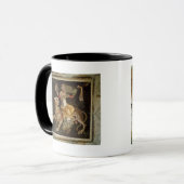 Mosaik von Dionysus eine Leopard c.180 ANZEIGE Tasse (Vorderseite Links)