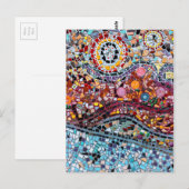 Mosaik Wall Art Postkarte (Vorne/Hinten)
