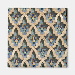 Mosaik-Wand, Hassan II Moschee-Casablanca Magnet