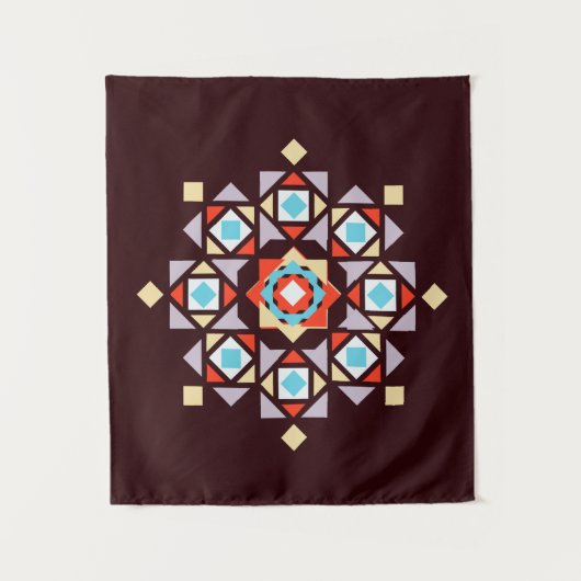 Mosaik Wandteppich (Vorderseite)