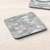 Mosaik Waves Art - Just Pearl Getränkeuntersetzer (Linke Seite)