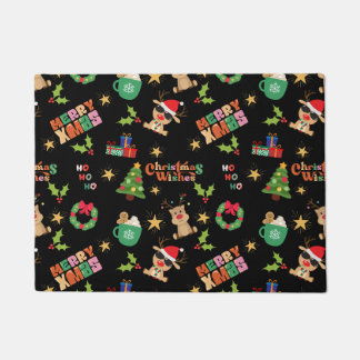 Mosaik-Weihnachtsgeschenkverpackung Fußmatte