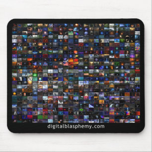 Mosaik X.25 Digital-Blasphemie-25 Mousepad