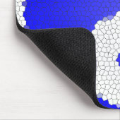 Mosaik Yin Yang Entwurfs-Computer Mousepad (Ecke)