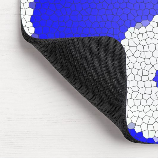 Mosaik Yin Yang Entwurfs-Computer Mousepad (Ecke)