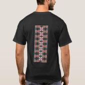 Mosaik-Yogamatte T-Shirt (Rückseite)